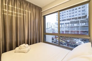 Studio Itaim 312 NR | 1 ห้องนอน, โต๊ะทำงาน, ผ้าม่านกันแสง, เตารีด/โต๊ะรีดผ้า