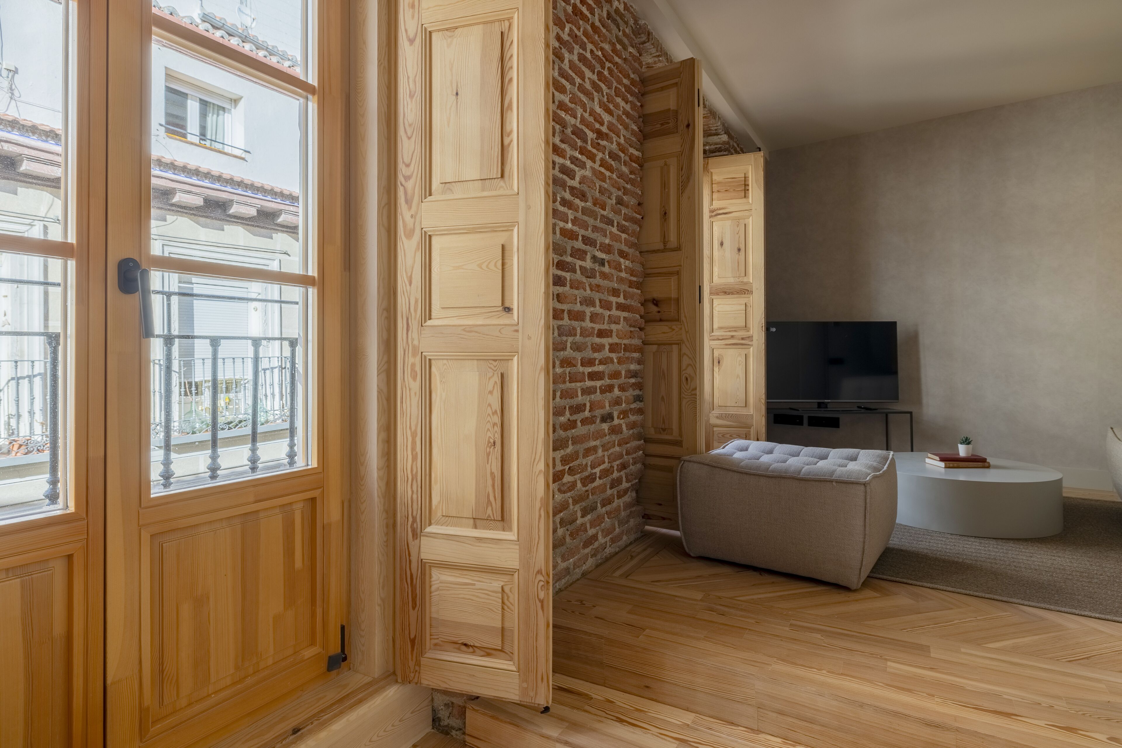 Apartamento | Área de estar | Smart TV 40 polegadas com canais a cabo