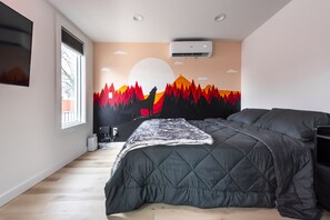 1 chambre, accès au Wi-Fi (inclus), literie fournie