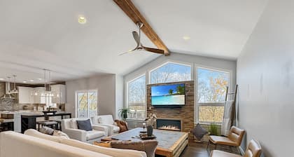 Snowy Madison Escape | Warm Executive Home