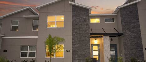 Overnatningsstedets facade