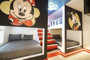 Comfort House | Children’s theme room - Marvelous 3Bd Close To Disney W/ Gameroom @ 3409 (Kissimmee)