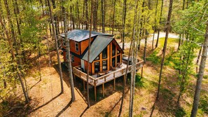 Exterior - Family Friendly | Private | Kids Games | Hot Tub | Sleeps 8 (Campton)