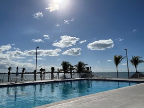 A heated pool - Ocean Isles Island Living in Marathon – Unit #7 (Marathon)