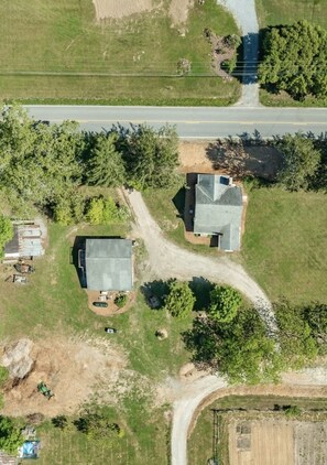 Aerial view - Cozy Home in the Country (Hendersonville)