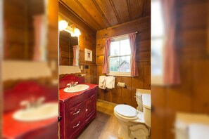 Douche, séchoir à cheveux, serviettes fournies