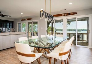 Dining - Lakeside | Hot Tub | Private Dock | Views (Hot Springs)