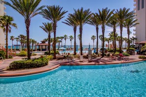 Indoor pool, a heated pool