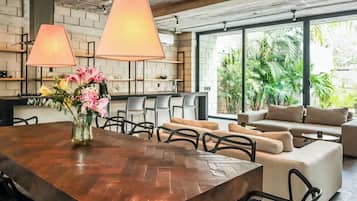 Superior-Haus, Gartenblick | Esszimmer