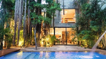 Maison Luxe, vue jardin | Terrasse/Patio