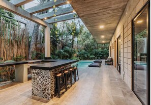 Itzayana Aldea Zama | Terrasse/gårdhave