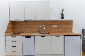 Fridge, stovetop, dishwasher, toaster - Superior One Bedroom Apartment Sofija Ljubljana Downtown (Ljubljana)