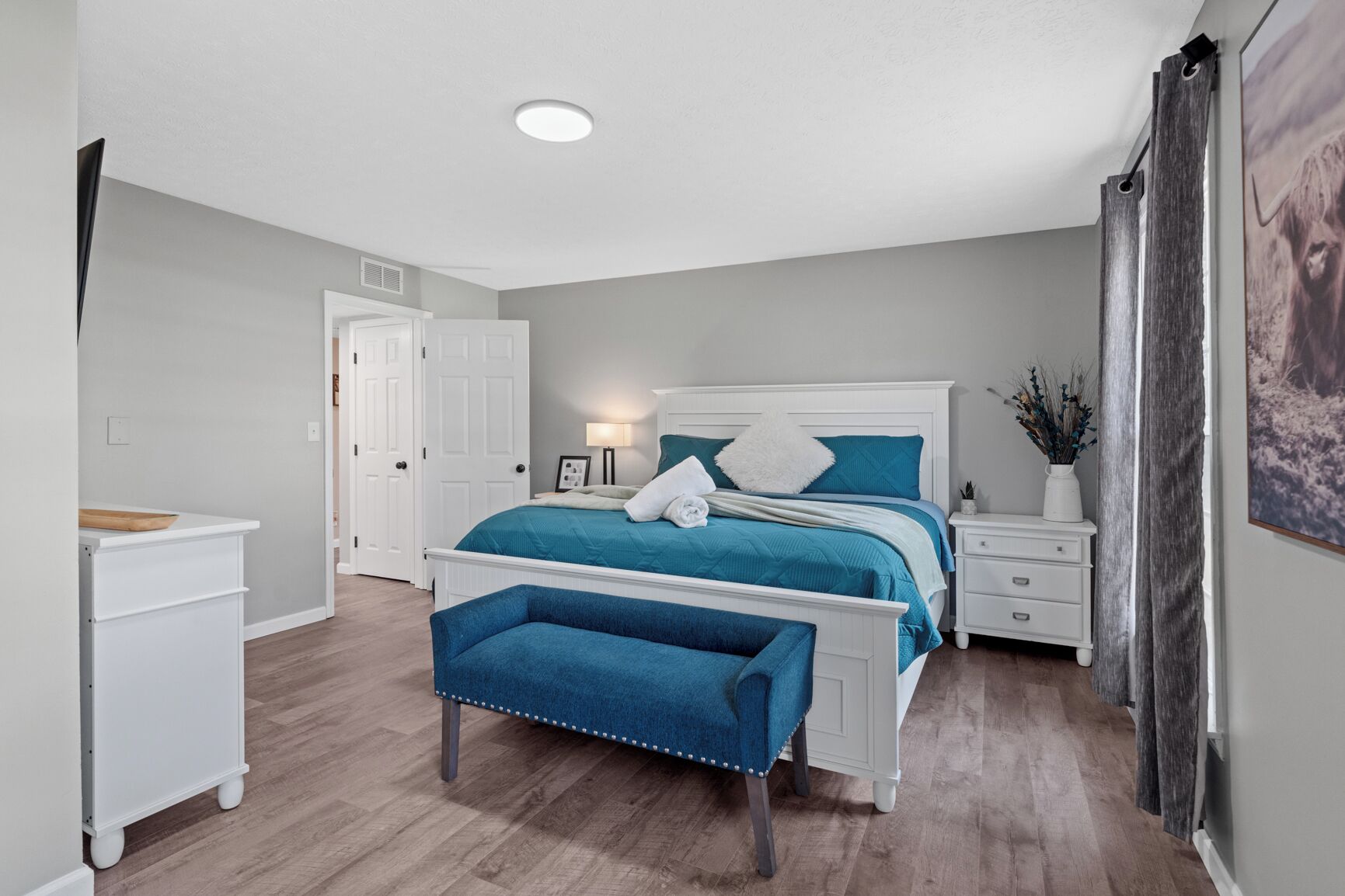 4 chambres, Wi-Fi gratuit, draps fournis