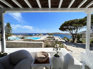 Casa Luxury, vista mare | Terrazza/patio