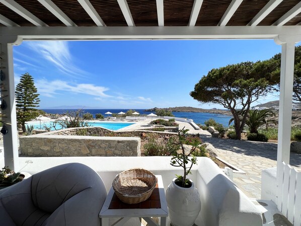 Luxury-Haus, Meerblick | Terrasse/Patio