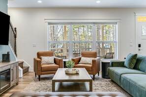 TV connectée, cheminée