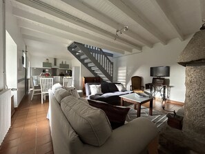 Una televisión, videojuegos, libros