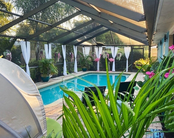 Piscine chauffée