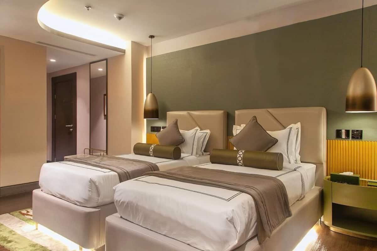 Family Suite | Egyptian cotton sheets, premium bedding, memory foam beds
