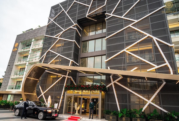 Façade de l’hébergement