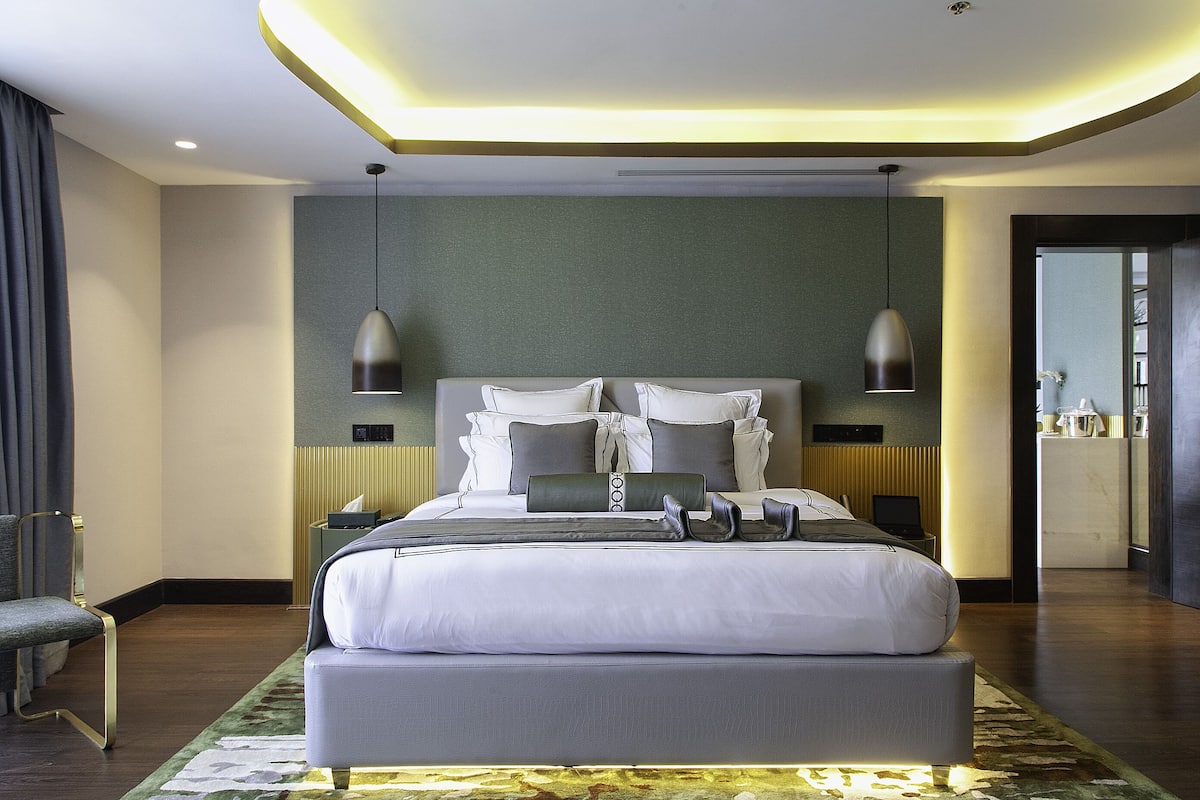 1 slaapkamer, lakens van Egyptisch katoen, luxe beddengoed
