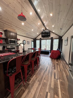 KĂŒhlschrank, Mikrowelle, Ofen, Herdplatte