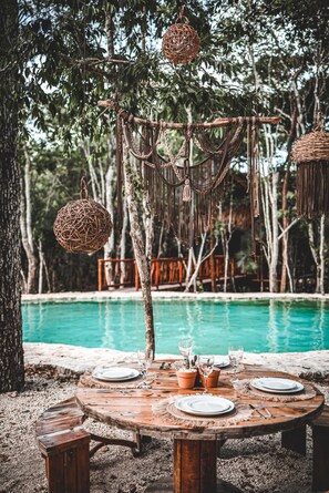 Restaurante al aire libre