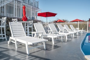 Terrace/patio - Perfect second floor beachside family suite! (Hampton)
