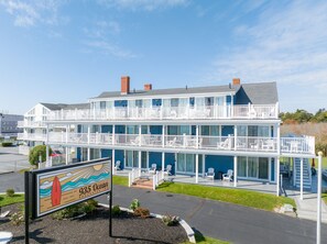 Exterior - Cozy and sweet second floor oceanfront room with private deck! (Hampton)