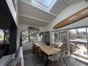 Dining - Villa OHANA for 8 people with swimming pool and summer kitchen. Free Wifi (CAPBRETON)