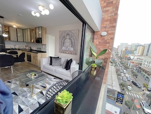 City view from property - Monterrico Polo Aparts (Santiago de Surco)