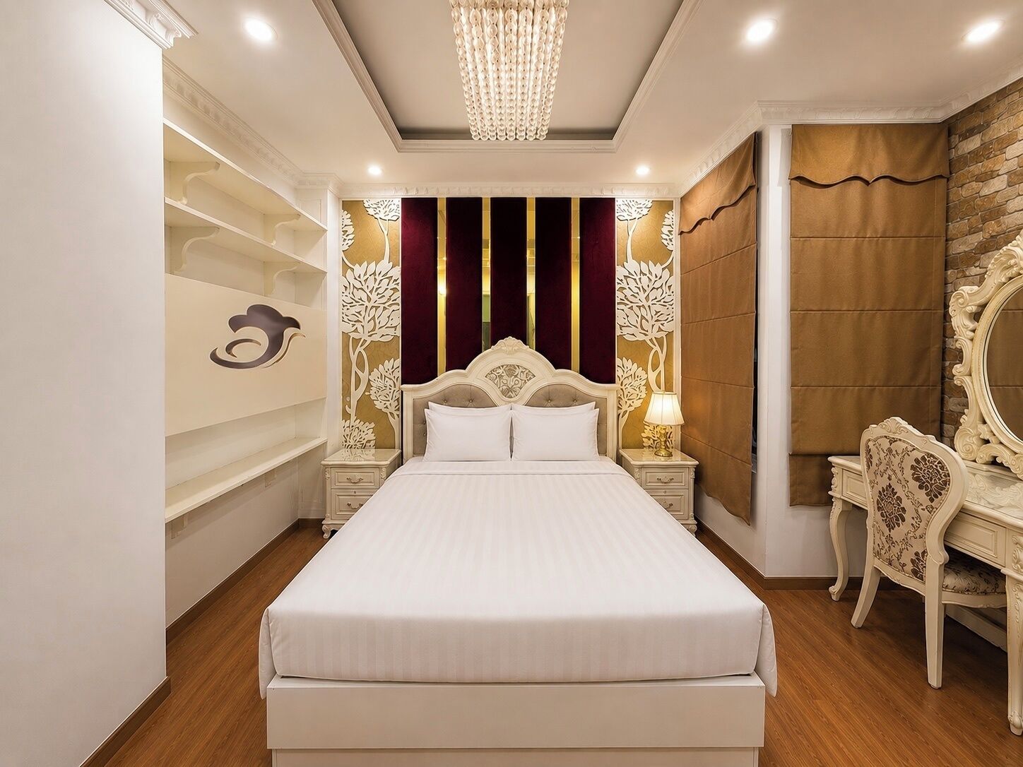 Superior-Doppelzimmer, 1 Queen-Bett, ohne Fenster | Allergikerbettwaren, Betten mit Memory-Foam-Matratzen, Minibar