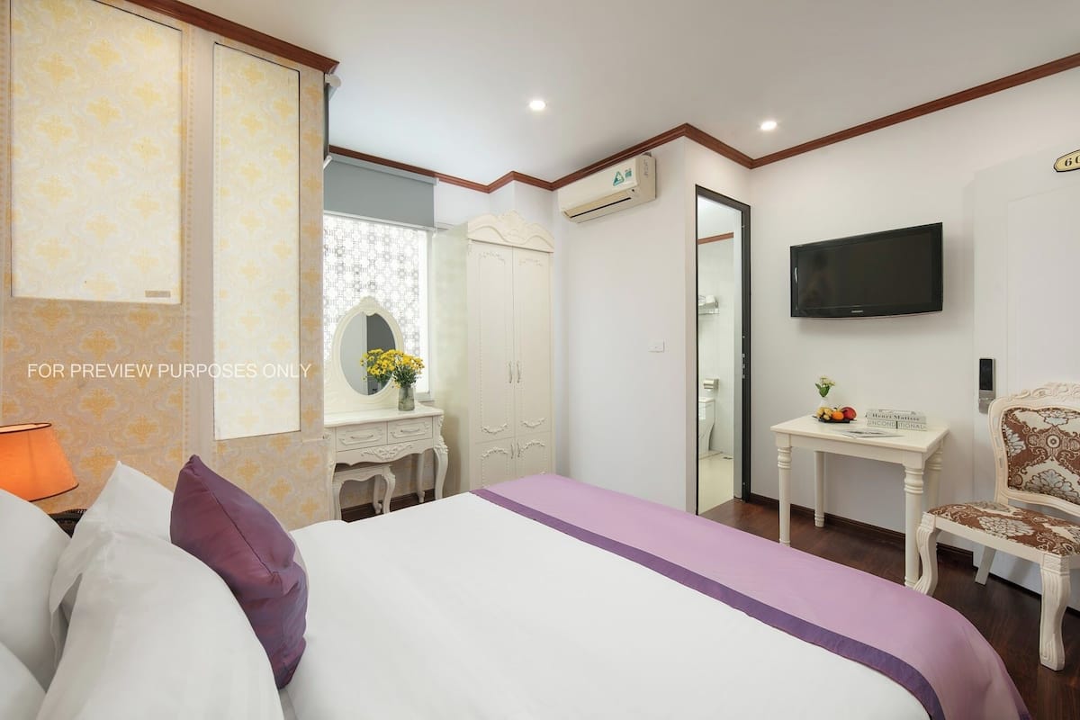 1 habitación, ropa de cama hipoalergénica y camas con efecto memoria