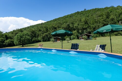 Chalet 'D'alpion' with Shared Pool, Private Terrace and Shared Garden