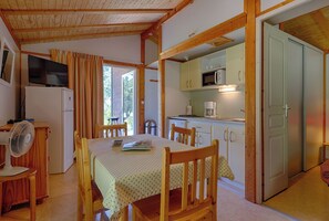 Dining - Chalet 'D'alpion' with Shared Pool, Private Terrace and Shared Garden (LES TOURRETTES)