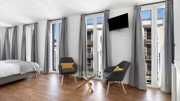 1 bedroom, iron/ironing board, free WiFi, bed sheets