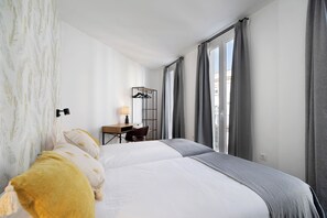 1 dormitorio, tabla de planchar con plancha, wifi gratis y ropa de cama