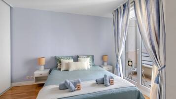 2 chambres, Wi-Fi gratuit, draps fournis