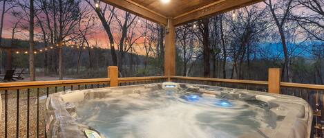 Bain à remous extérieur