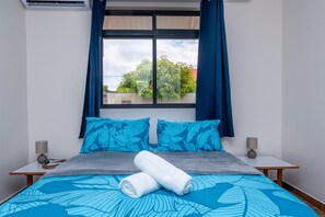 2 soverom, strykejern/-brett, wi-fi (inkludert) og sengetøy