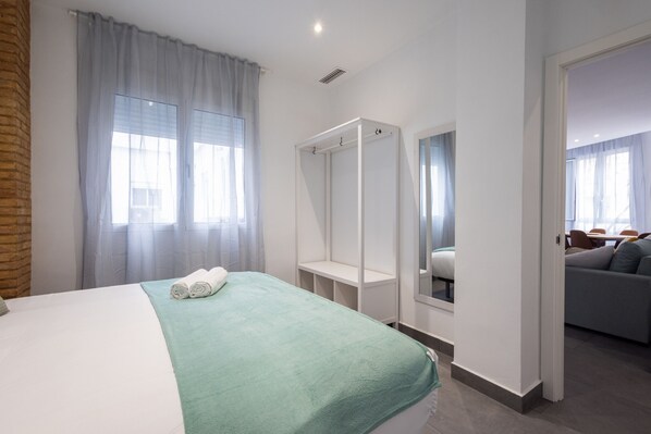 1 makuuhuone, silitysrauta/-lauta, ilmainen Wi-Fi, vuodevaatteet