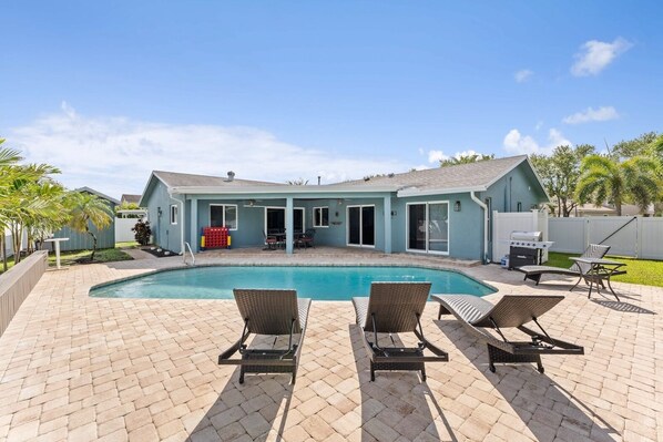 Außenpool, beheizter Pool