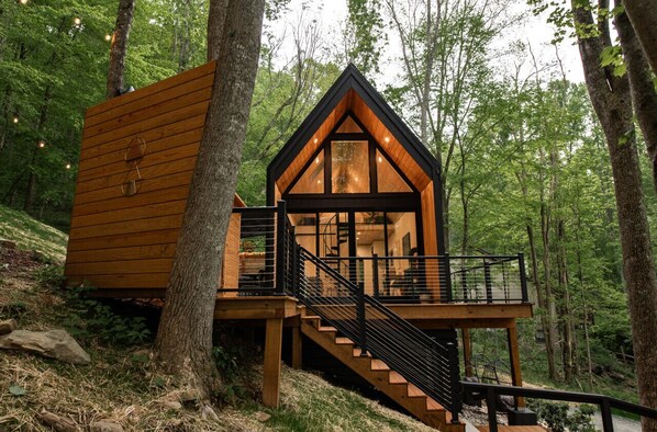 Exterior - Skywatch Cabin, modern retreat (Banner Elk)