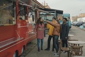 Opções para refeição ao ar livre