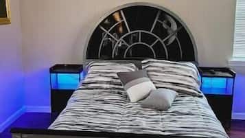 1 bedroom, iron/ironing board, free WiFi