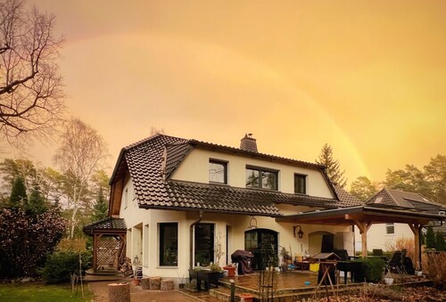 Ferienwohnung 'Das Haus Stiller Grund' mit Gemeinschaftsgarten, Balkon und WLAN