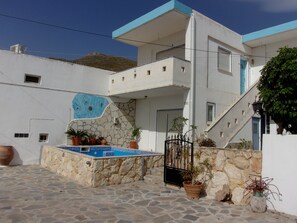 Appartamento, 1 camera da letto, fumatori, piscina privata | Terrazza/patio