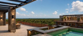 Tulum Luxury Jungle Escape & Private Rooftop Pool