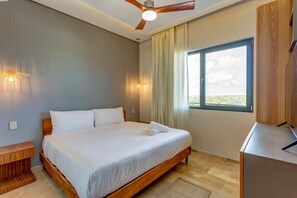 3 bedrooms, iron/ironing board, WiFi, bed sheets - Tulum Luxury Jungle Escape & Private Rooftop Pool (Tulum Municipality)