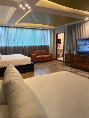 Apartment, 3 Bedrooms, Balcony, Garden View | Living room - Puerto Vallarta Family Vacation Home, Beach Frontage (Puerto Vallarta)